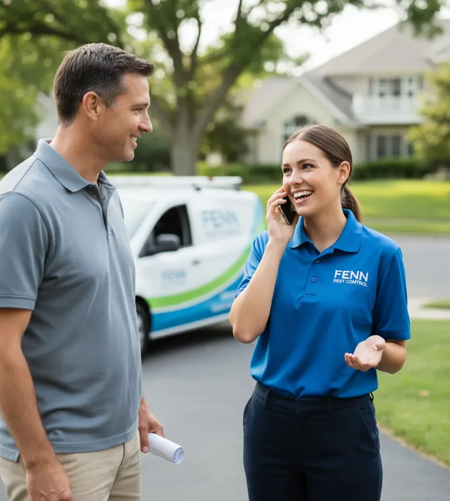 Fenn Pest Control customer support in Hazleton